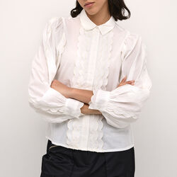 NadiaKB Shirt, bright white, Karen by Simonsen
