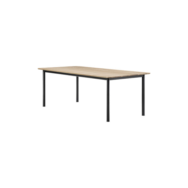 Plan Table, light oljet eik/svart, Fredericia Furniture