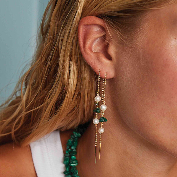 Green Ellie Earrings, Hultquist Copenhagen