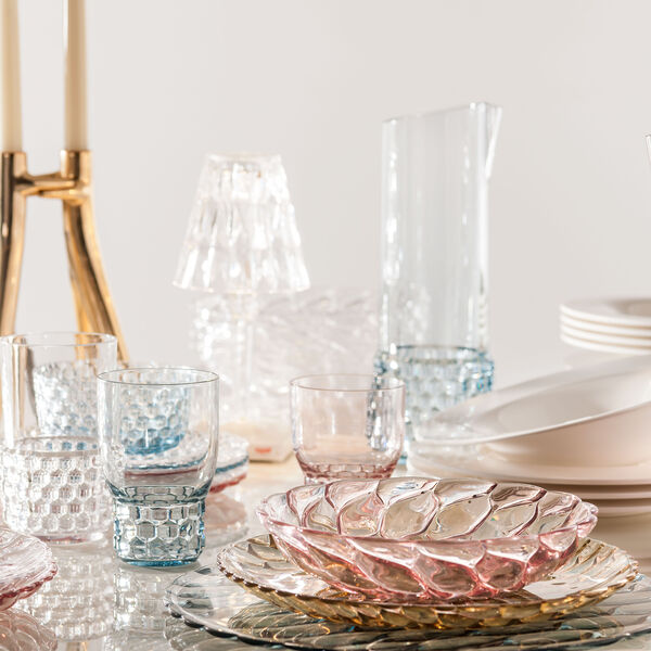 JELLIES FAMILY LONG DRINK glass, crystal, Kartell