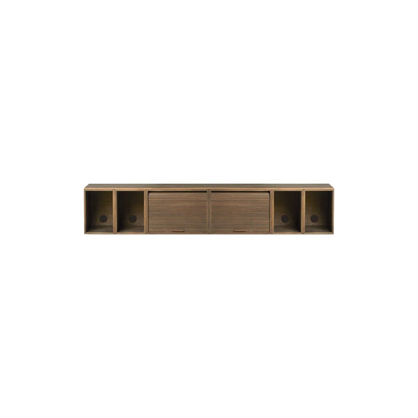 Hifive storage system wall  200 cm, smoked oak, Northern