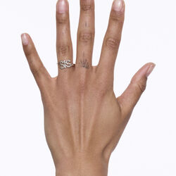 SIS Collet-ring, s&oslash;lv, Maria Black