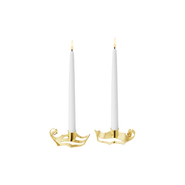 2026 Kertelysestakr 2 stk., gull, Georg Jensen