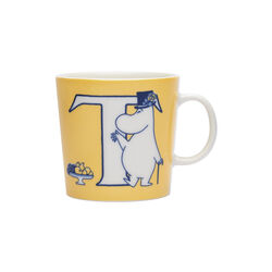 Mummi krus 40 cl Alfabet T, Moomin Arabia