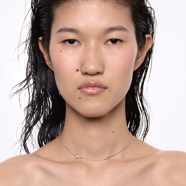 Swift halskjede 01, s&oslash;lv, Maria Black