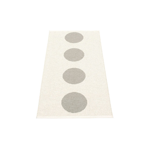Vera gulvl&oslash;per, warm grey/vanilla, Pappelina