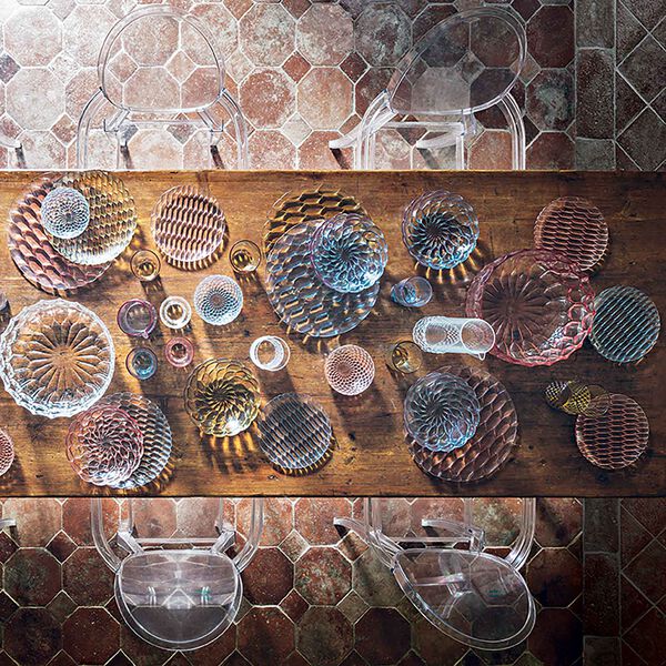 JELLIES FAMILY salatsk&aring;l, pink, Kartell