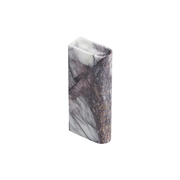 Monolith lysestake h&oslash;y, mixed hvit marmor, Northern