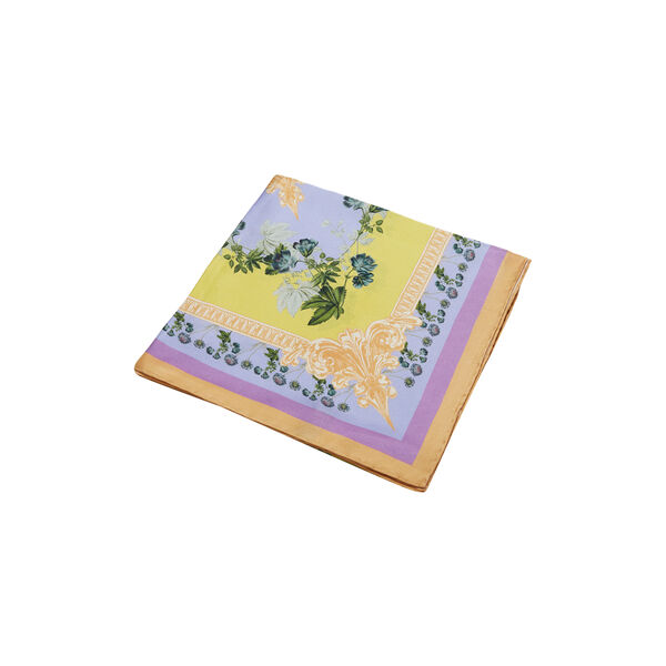 Sherbert Garden silkeskjerf, lilla/gul/rosa, Flora Danica Denmark