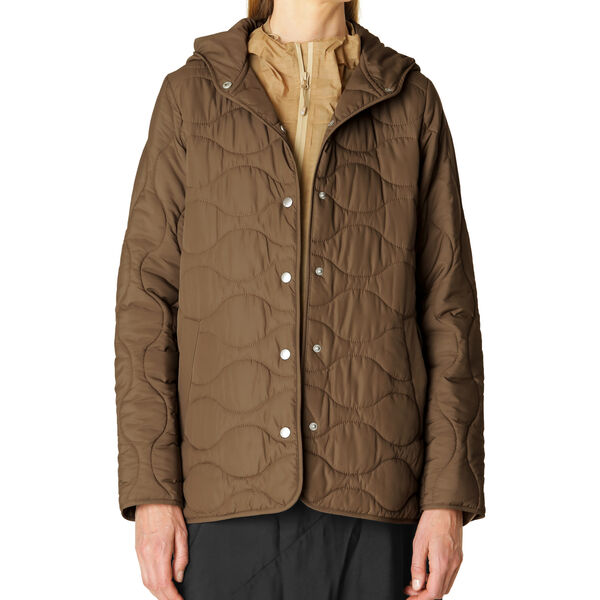 QUILTED02 Quilt Jacket, cub brown, Ilse Jacobsen Hornb&aelig;k