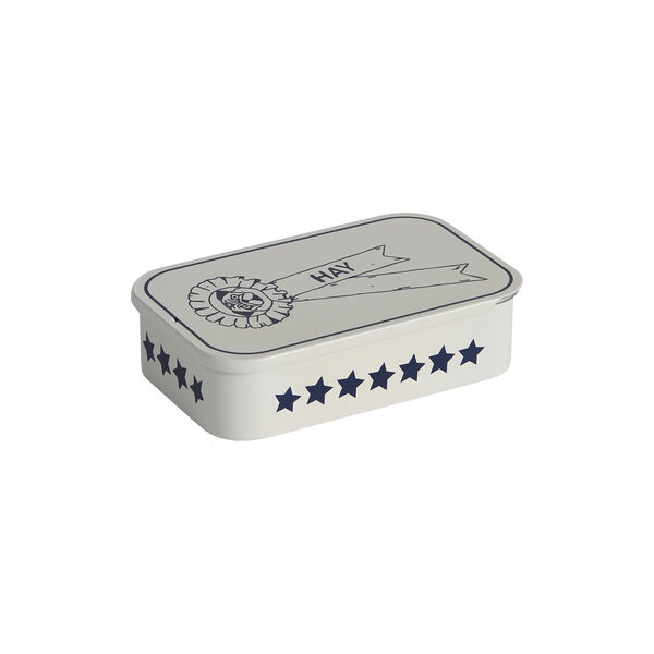 HAY Dogs Treat Tin | Blue/White | Liten matbeholder, HAY