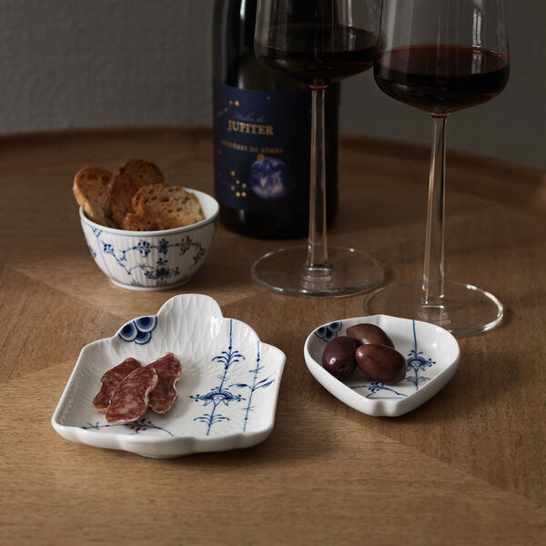 Musselmalt Riflet skål Musselmalt Riflet skål, Royal Copenhagen
