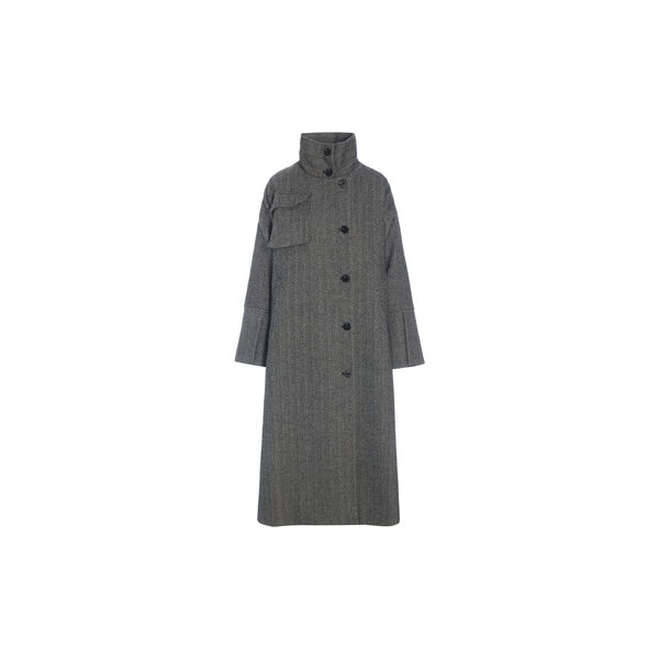 Nishin long coat, herringbone, BITTE KAI RAND