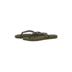 CHEERFUL03G Flip Flop With Glitter, army, Ilse Jacobsen Hornb&aelig;k