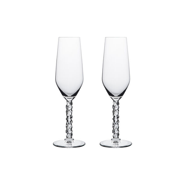 Carat champagneglass 2 stk, Orrefors