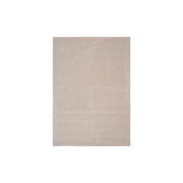 Lineal Poem gulvteppe, beige, Linie Design