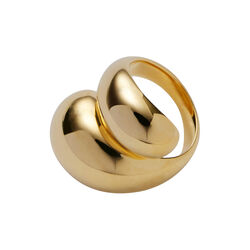 La Pausa Ring, gullbelagt, Pernille Corydon Jewellery