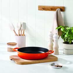 Everyday st&oslash;pejern stekepanne 28 cm, volcanic, Le Creuset