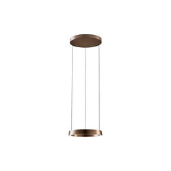 EDGE ROUND pendel, Rose Gold, LIGHT-POINT