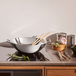 Stainless Steel Wok 5 L, Eva Trio
