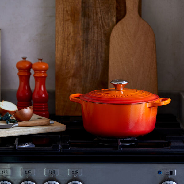Liten bestikk og redskapskrukke, volcanic, Le Creuset