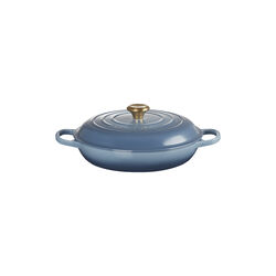 Signature st&oslash;pejern buffetgryte 30 cm, chambray, Le Creuset