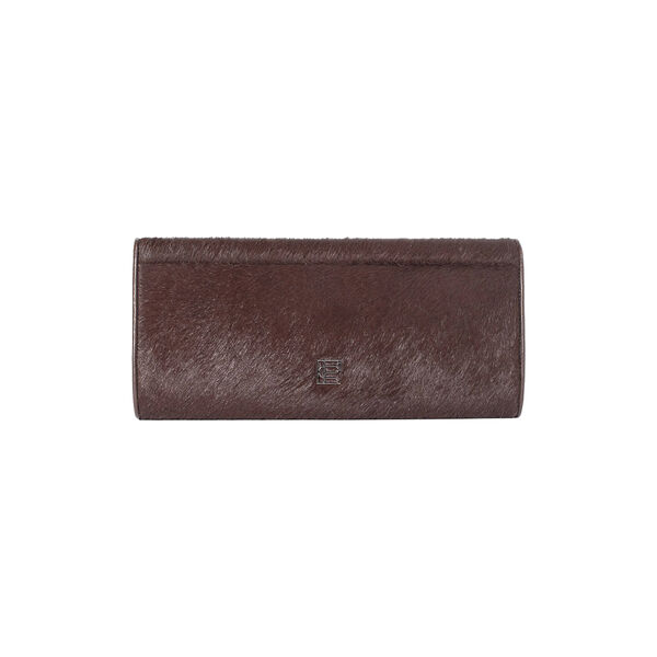 Cavalier Clutch, dark brown, CAMILLA PIHL
