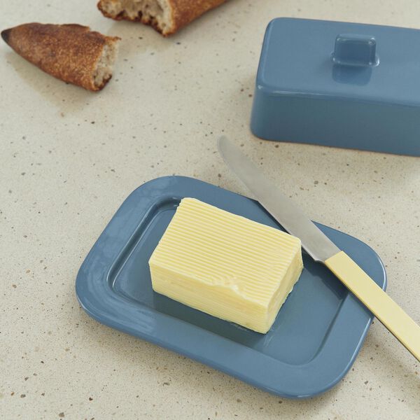 Barro smørboks, dark blue, HAY