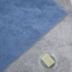 DAMASK TERRY badematte, bright blue, Georg Jensen Damask