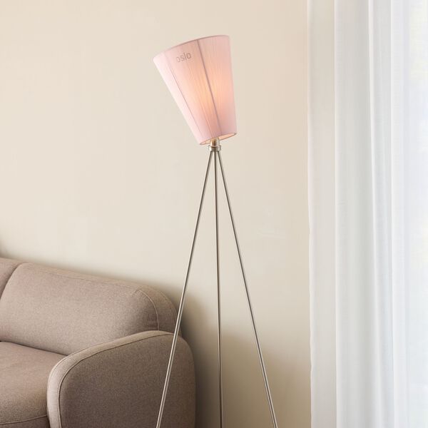 Oslo Wood lampeskjerm, muted pink, Northern