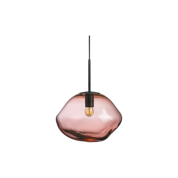 Crystal Stone 350 mm, morgenrød, Hadeland Glassverk