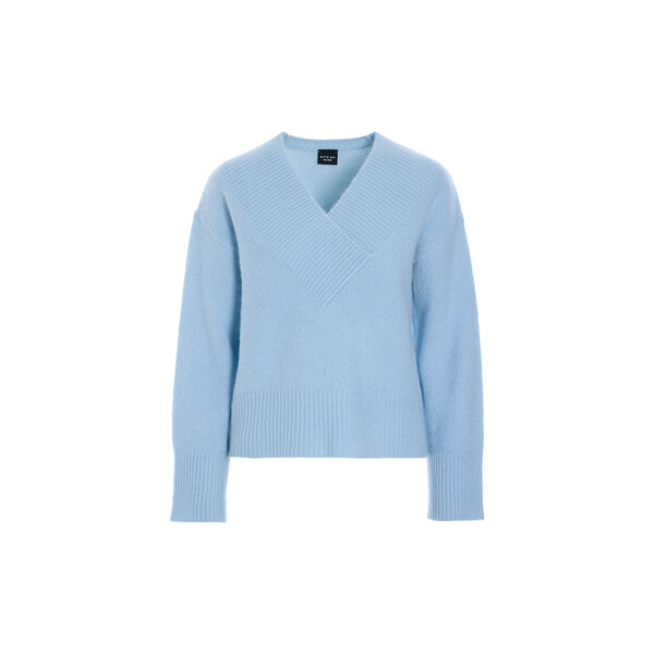 Hisashi Bluse Med V-hals | Monet Blue, BITTE KAI RAND