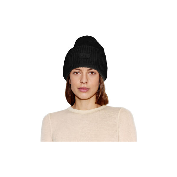 Oversize Beanie, black, LÄST