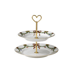 Stjerne Riflet Jul etasjefat, Royal Copenhagen