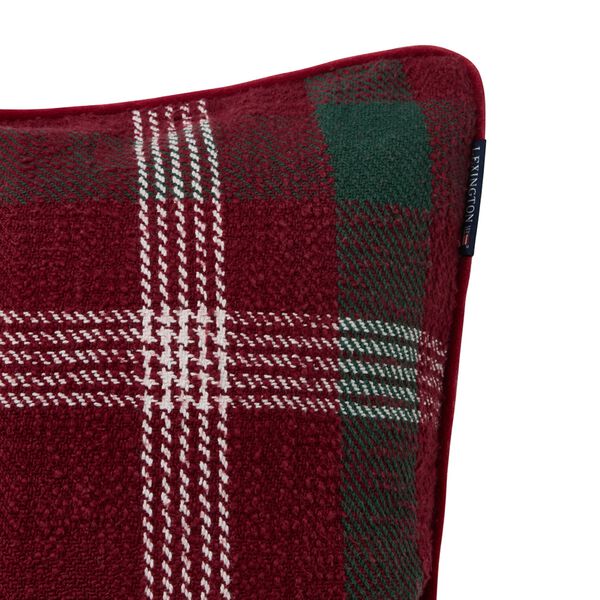 Checked putetrekk, red/green/white Checked putetrekk, red/green/white, Lexington