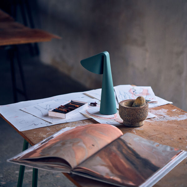 Ami Portable Lamp, sage green, FRANDSEN