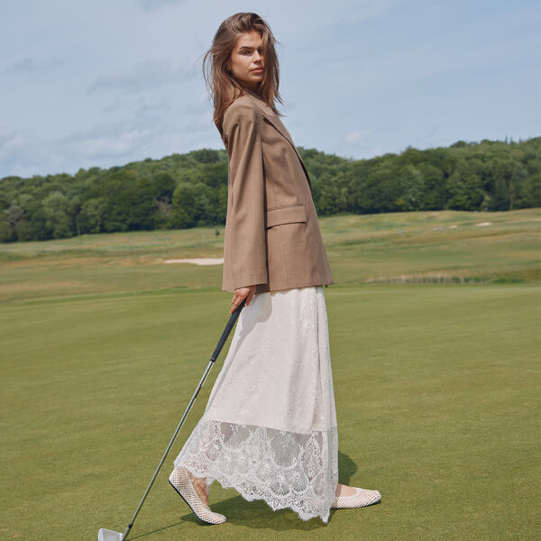 JuaniaBBIna skirt, white sand, Bruuns Bazaar