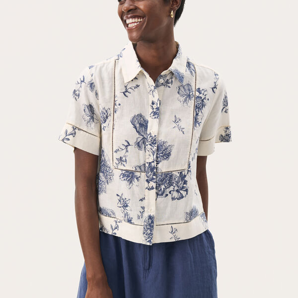 RebittaPW Shirt, oceana stunning flower print, Part Two