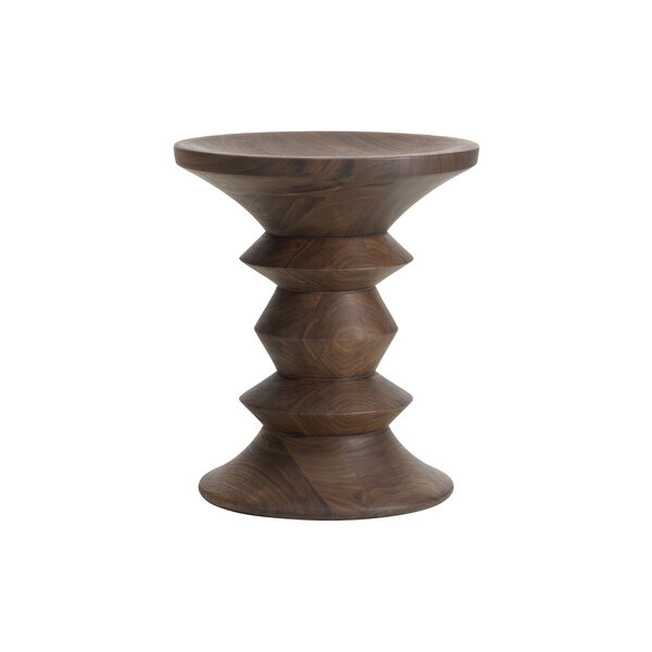 Stool Model A, walnut, Vitra 