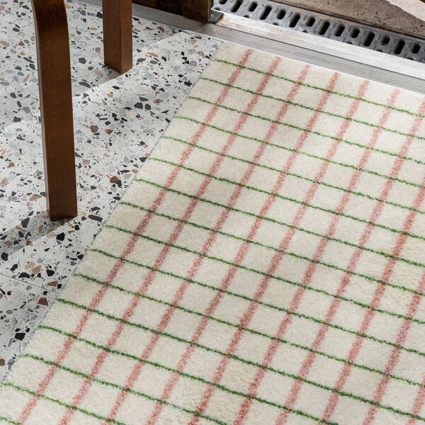 Grid Lime Candycane Dørmatte, Heymat