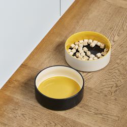 HAY Hundeskål, yellow/blue, HAY