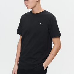 WWAce T-shirt s/s, black beauty, Wood Wood