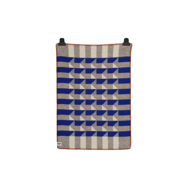 Kvam Babypledd, Blue Kvam Babypledd, Blue, Røros Tweed