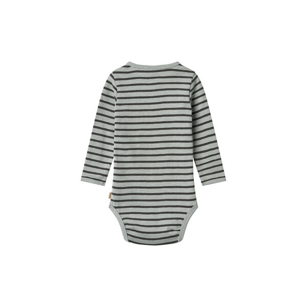 Body L/S Benny, 1396 soft blue stripe, Wheat