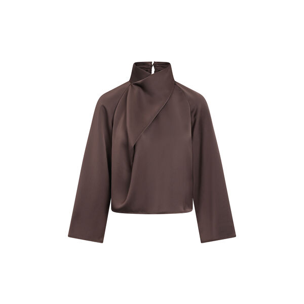 Cira Blouse, black coffee, Urban Pioneers