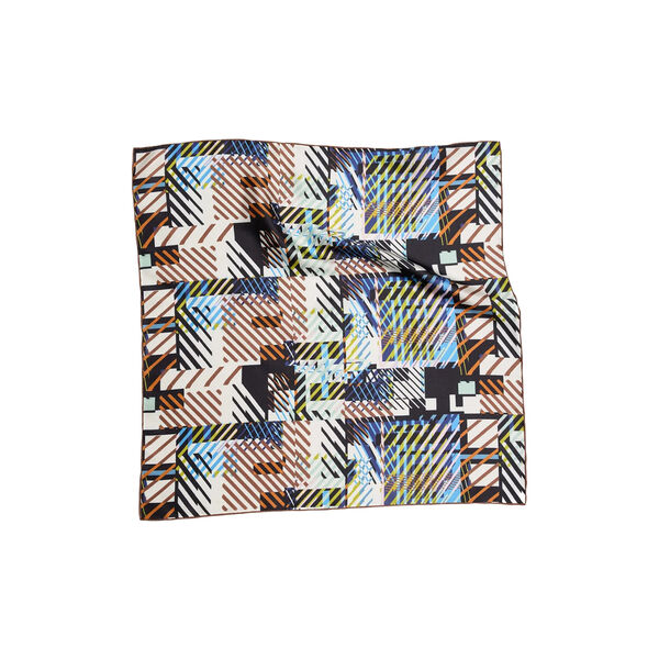 TARTAN skjerf, brown, Bella Ballou