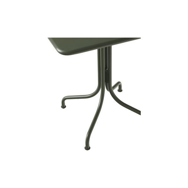 Thorvald SC97 Outdoor Caf&eacute; Table Square, bronze green, &Tradition