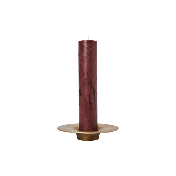 Soothe Block Lysestake, brass, Ferm Living