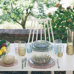 JELLIES FAMILY LONG DRINK glass, green, Kartell