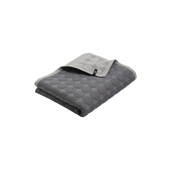 Mega Dot sengeteppe, mørkegrå, HAY